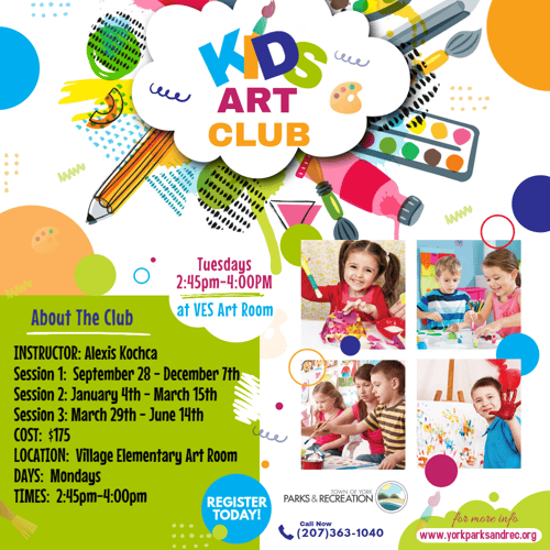 Art Club Flyer