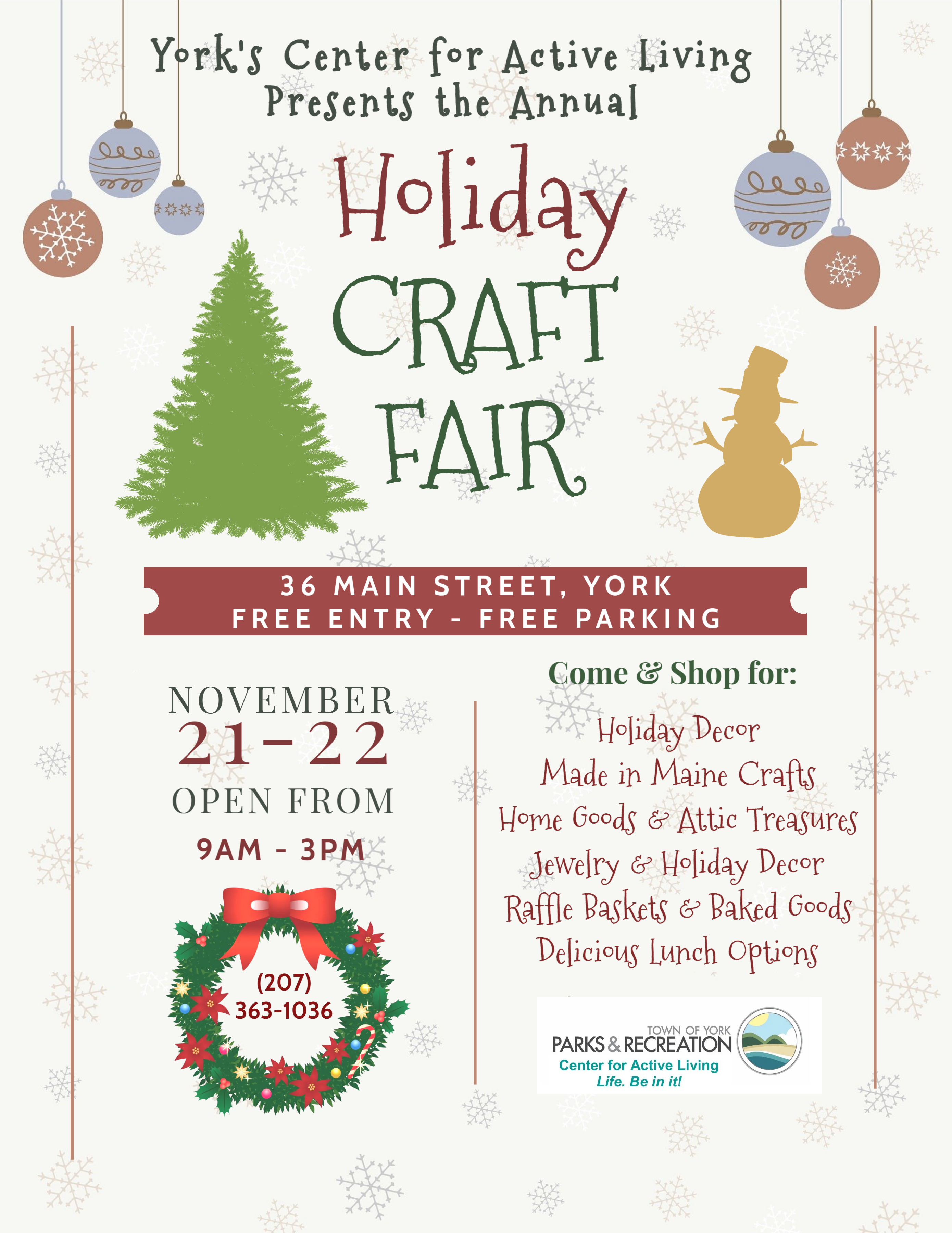 Christmas Craft Fair Flyer (2)
