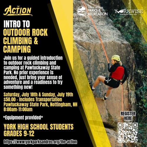 Intro to Rock Climbing