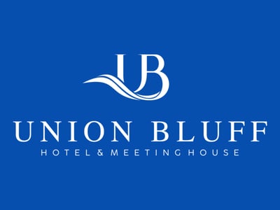 Union Bluff Logo on Blue