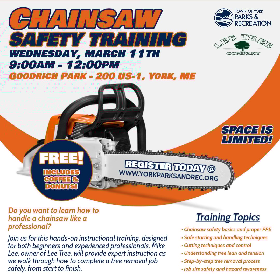 White Minimalist Chainsaw Tool Instagram Post